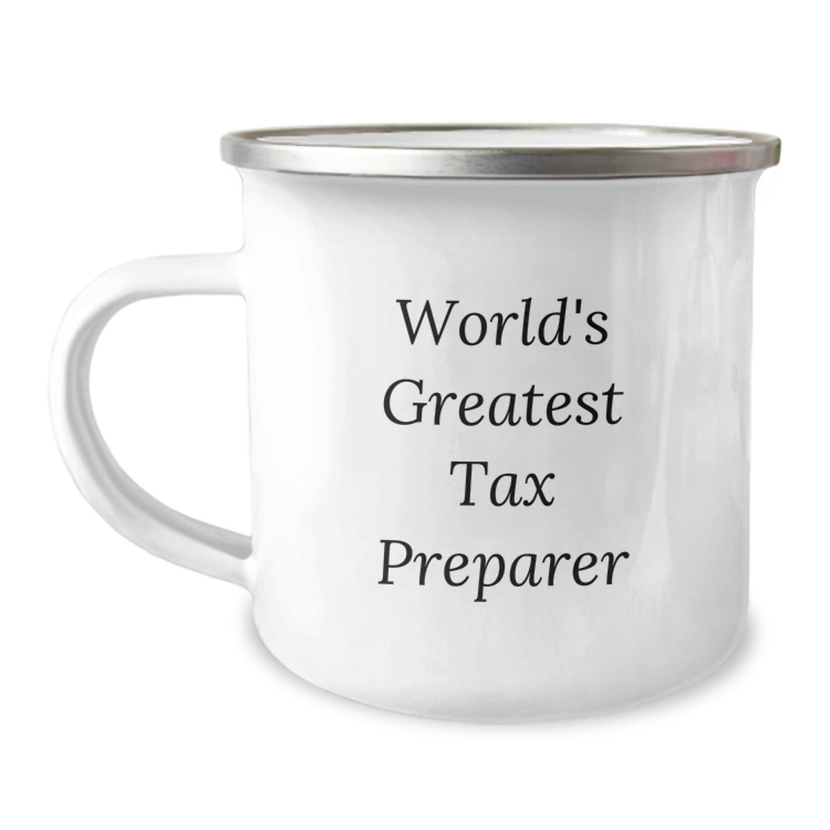 Funny World's Greatest Tax Preparer Gifts for Women Camping Mug, Perfect for Christmas Unique Gifts from Friends to Tax Preparer - Image 1
