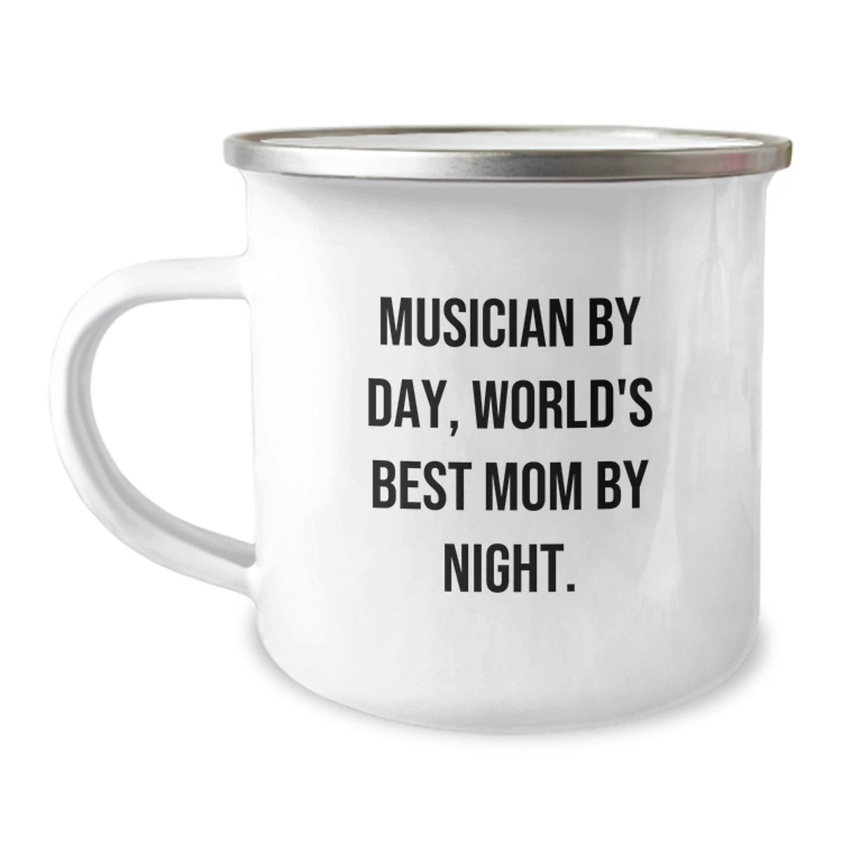 Musician Gifts from Friends, Family, Coworkers, Gifts for the World's Best Mom, Camping Mug with Funny Quote - Image 1