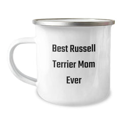 Funny Russell Terrier Dog Mom Gifts from Family for Birthday Unique Mugs - Image 1