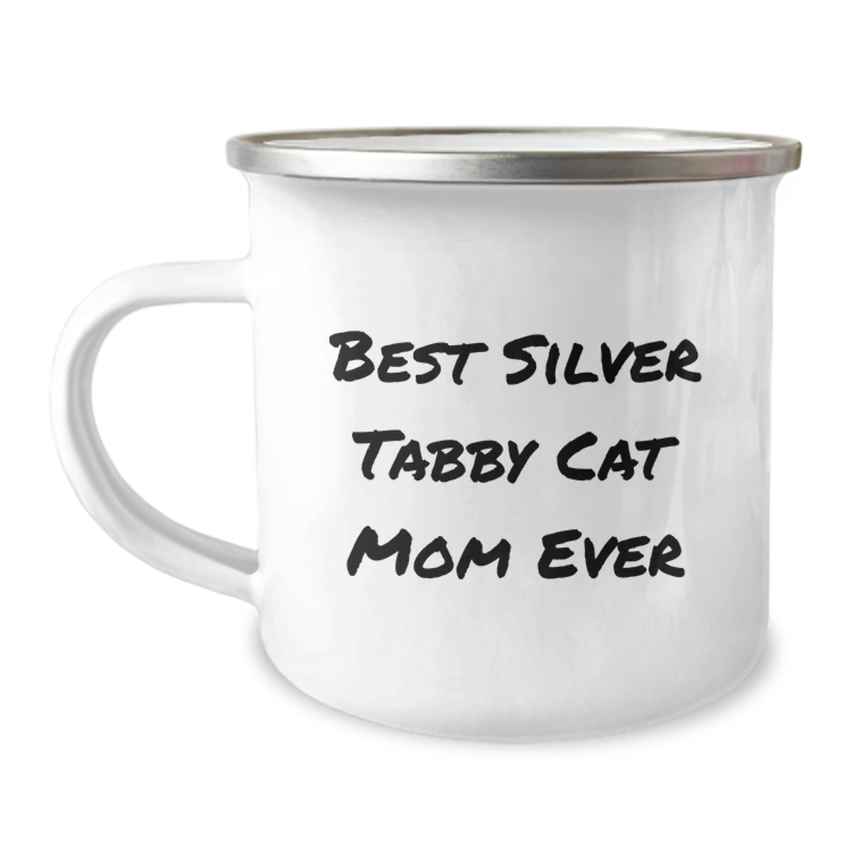 Funny Silver Tabby Cat Mom Gifts from Men, Women, Family and Friends for Graduation Unique Gifts - Image 1