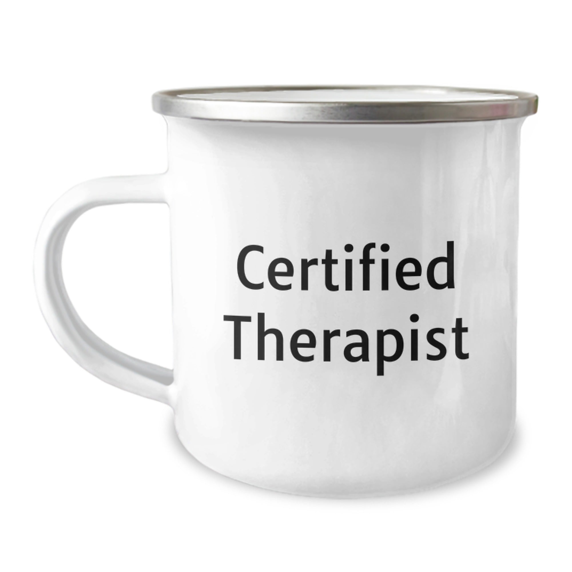 Funny Therapist Gifts from Friends - Birthday Unique Gifts for Certified Therapist - Camping Mug with Inspirational Quote - Image 1