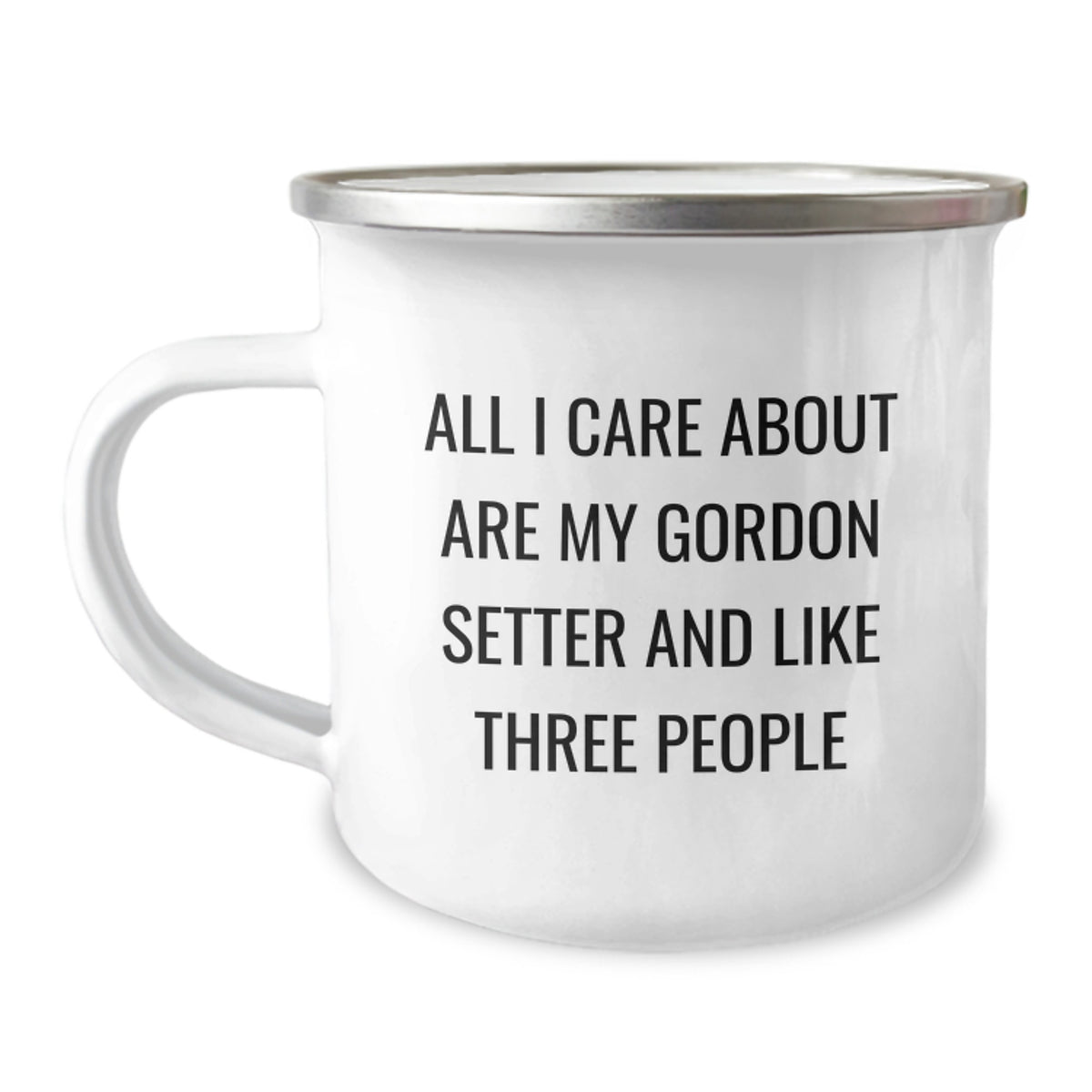 Gordon Setter Dog Lover Funny Camping Mug for Friends, Valentine's Unique Gifts from Family to Family Members - Image 1