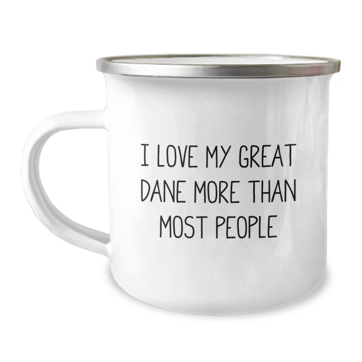 Great Dane Dog Lover Camping Mugs Funny Quote from Men Gifts for Great Dane Dog Owners - Image 1