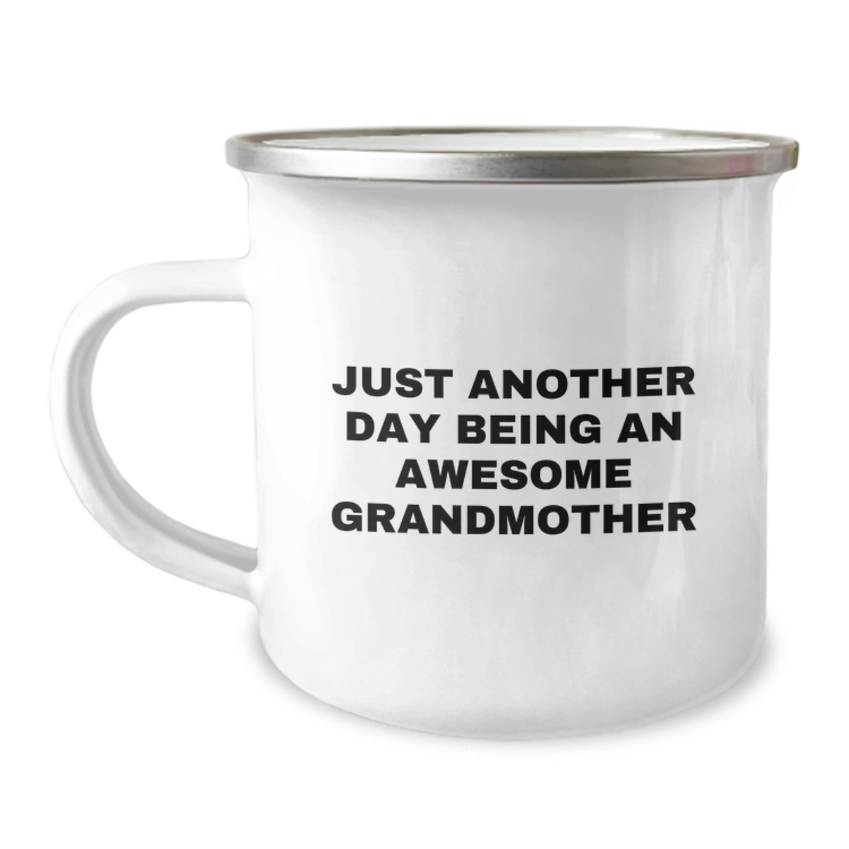 Funny Grandmother Gifts from Family on Christmas Unique Gifts, Camping Mug, Inspirational Just Another 'Day Being An Awesome Grandmother' - Image 1