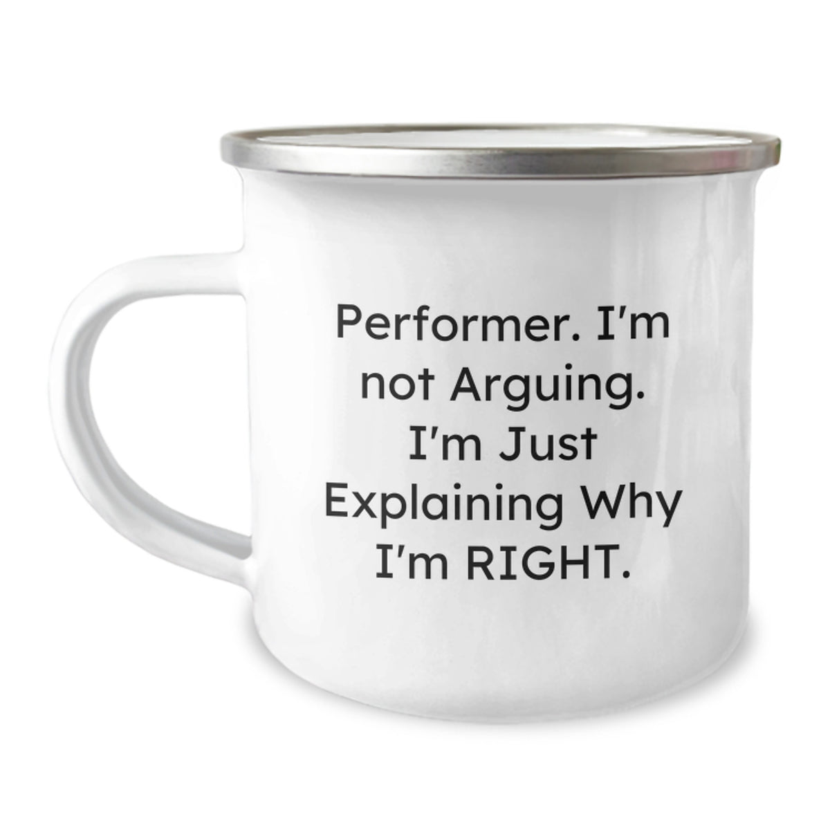 Funny Gifts for Friends from Men, Unique Performer Christmas Mugs for Camping Enthusiasts - Image 1