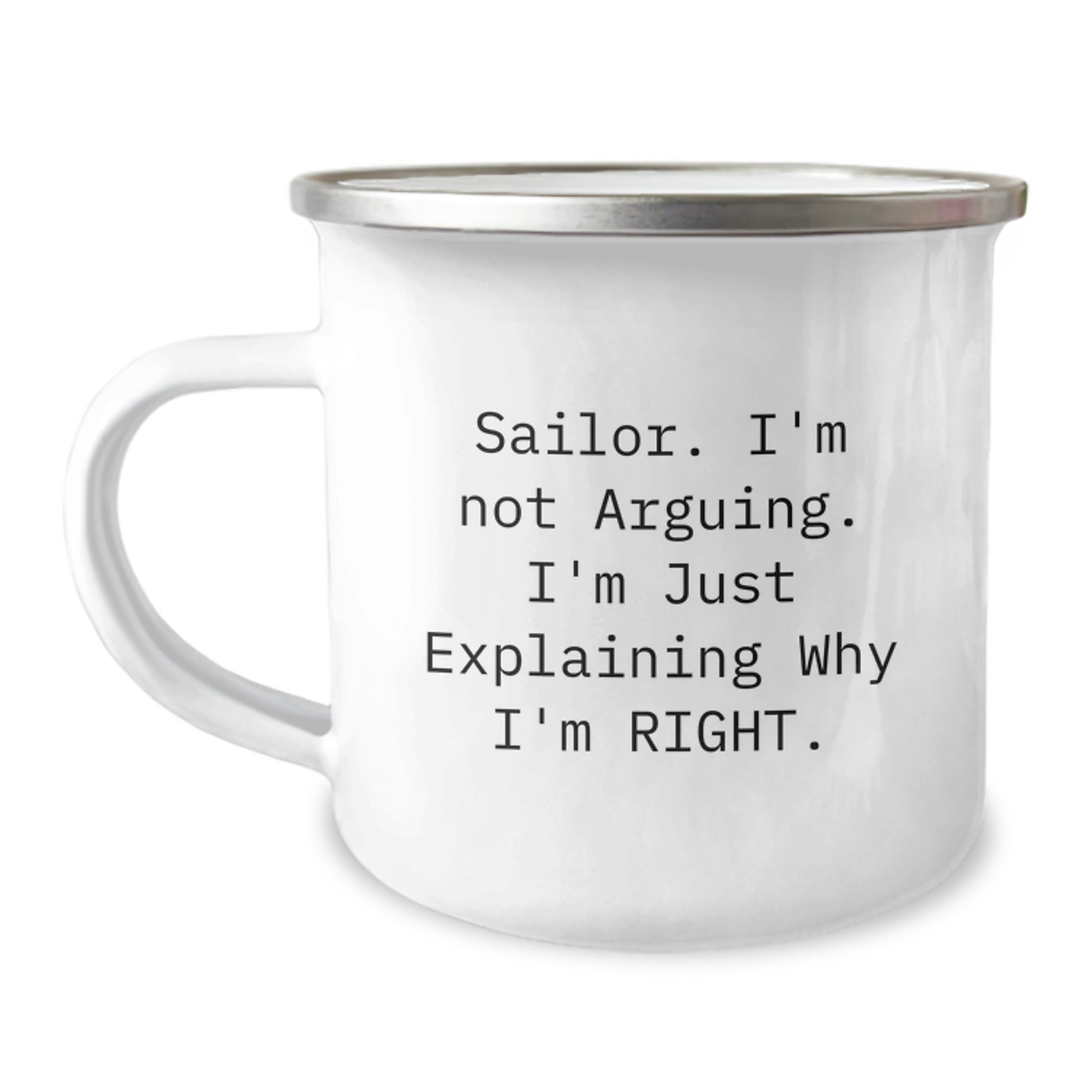 Sailor Funny Camping Mug Gifts from Men to Friends for Christmas - Image 1