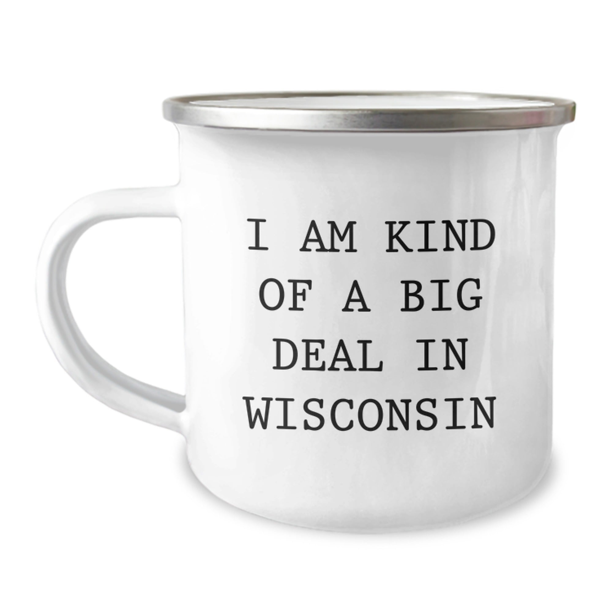 Wisconsin Gifts for Family - I'm Kind Of A Prime Selection In Wisconsin Funny Camping Mug, Perfect for Christmas - Image 1