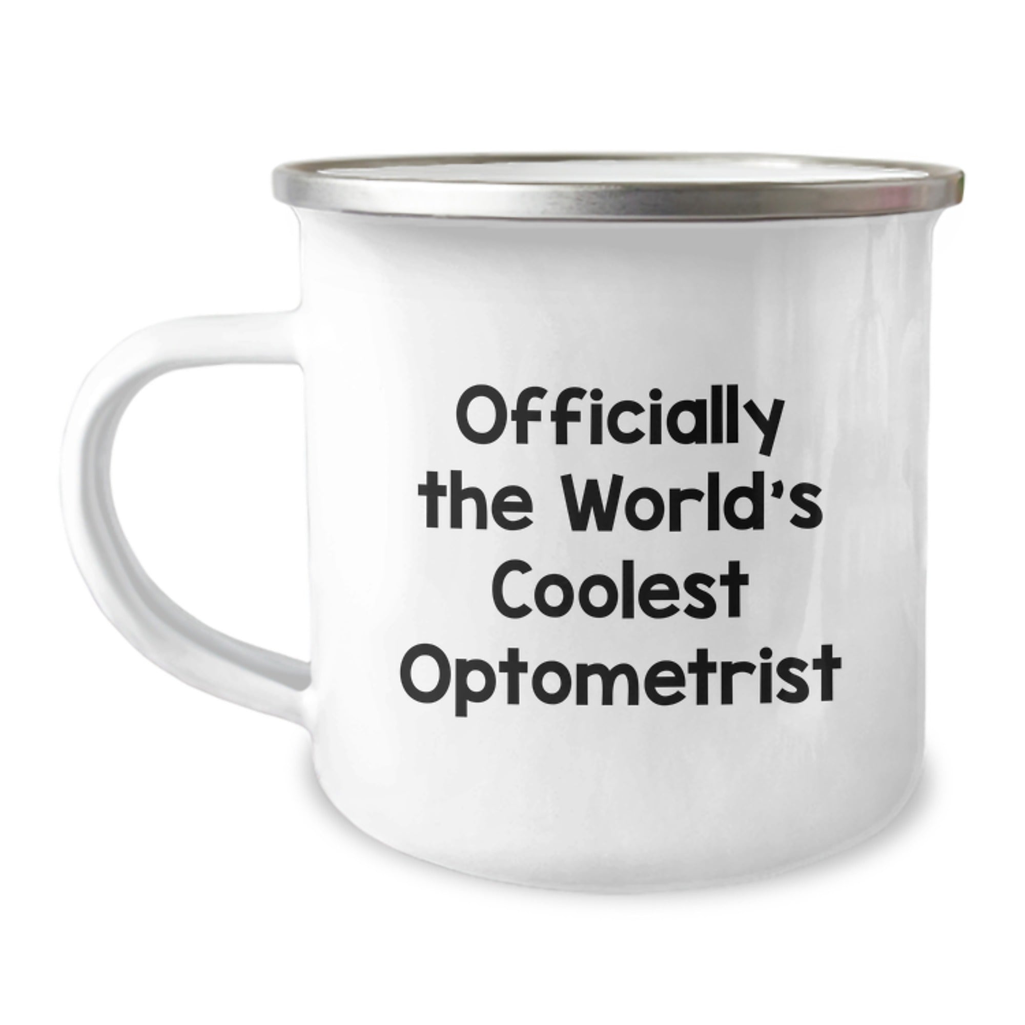Optometrist Gifts Funny Camping Mug Officially The World's Coolest Optometrist Gifts from Friends to Optometrist Birthday Unique Gifts - Image 1
