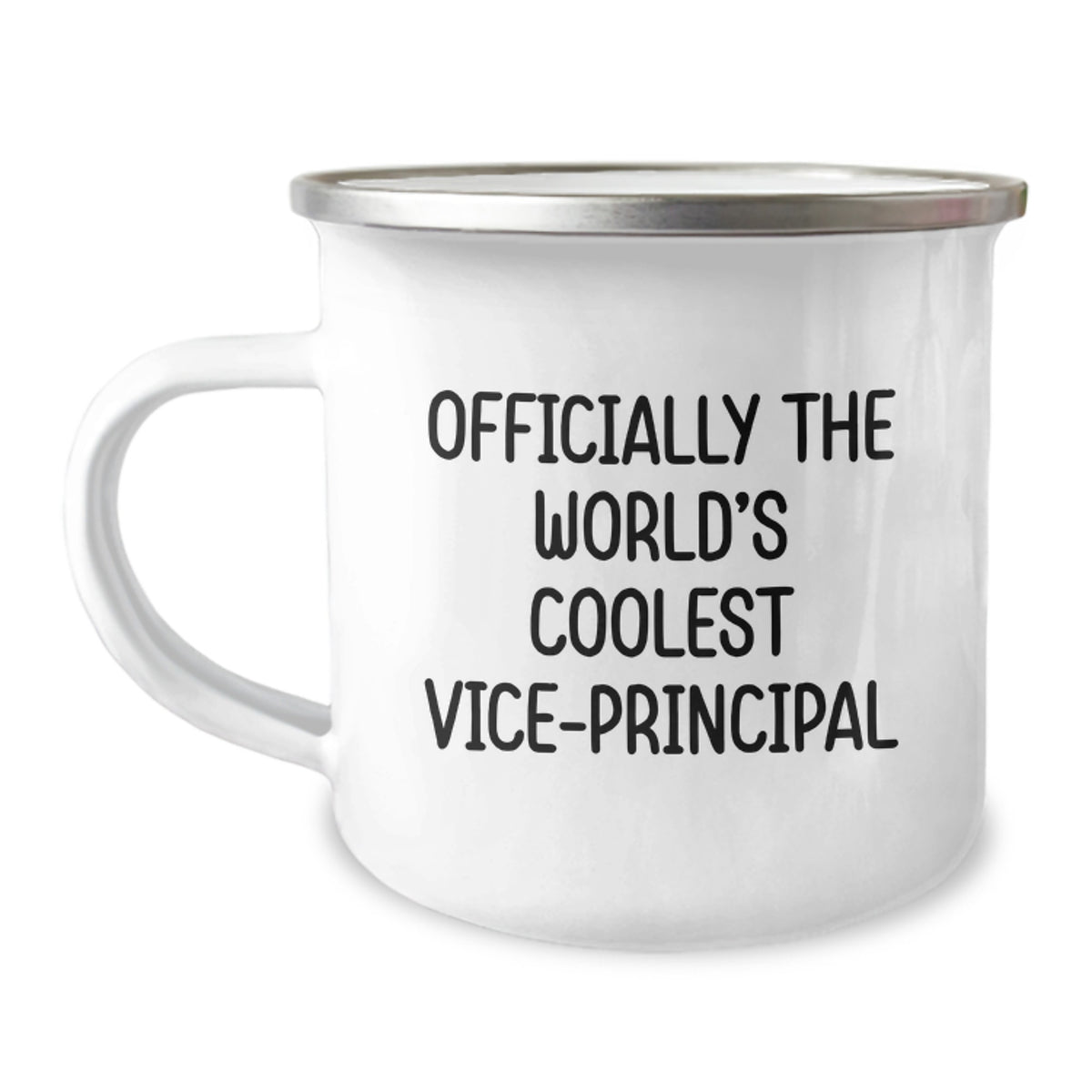 Funny Vice-principal Gifts from Friends - Officially The World's Coolest Vice-principal Camping Mug for Birthday - Image 1