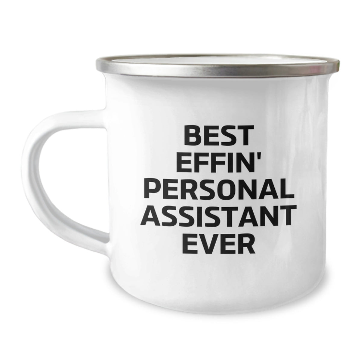 Funny Personal Assistant Gifts for Her from Friends - Best Effin' Camping Mug for Graduation - Image 1