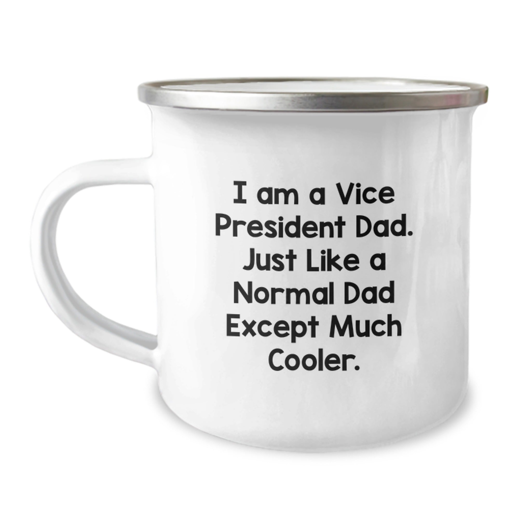 Funny Vice President Gifts for Men, Vice President Dad Camping Mug, 'I Am A Vice President Dad', Christmas Unique Gifts from Family, Vice President Funny Mug - Image 1