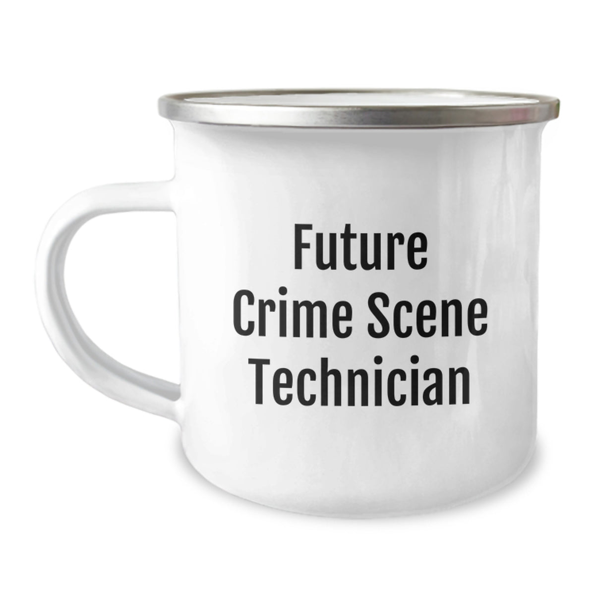 Funny Gifts for Crime Scene Technician, Cute Camping Mug for Future Crime Scene Technician, Christmas Unique Gifts from Family - Image 1