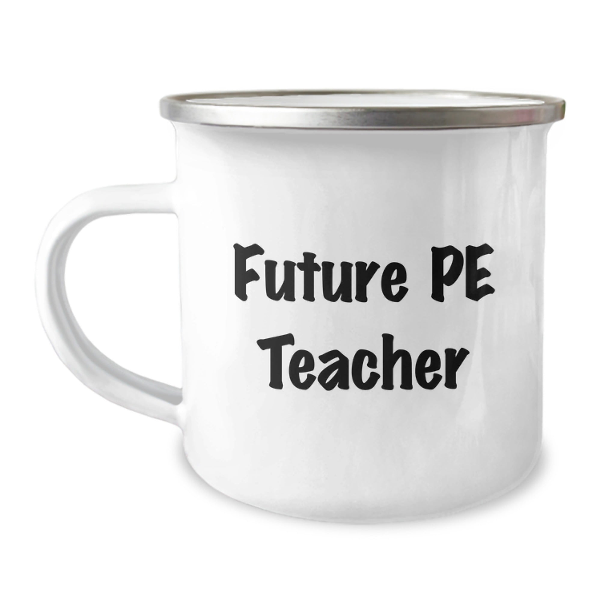 Funny PE Teacher Camping Mug Gifts from Friends to Future PE Teacher - Christmas Unique Gifts for PE Teachers - Image 1