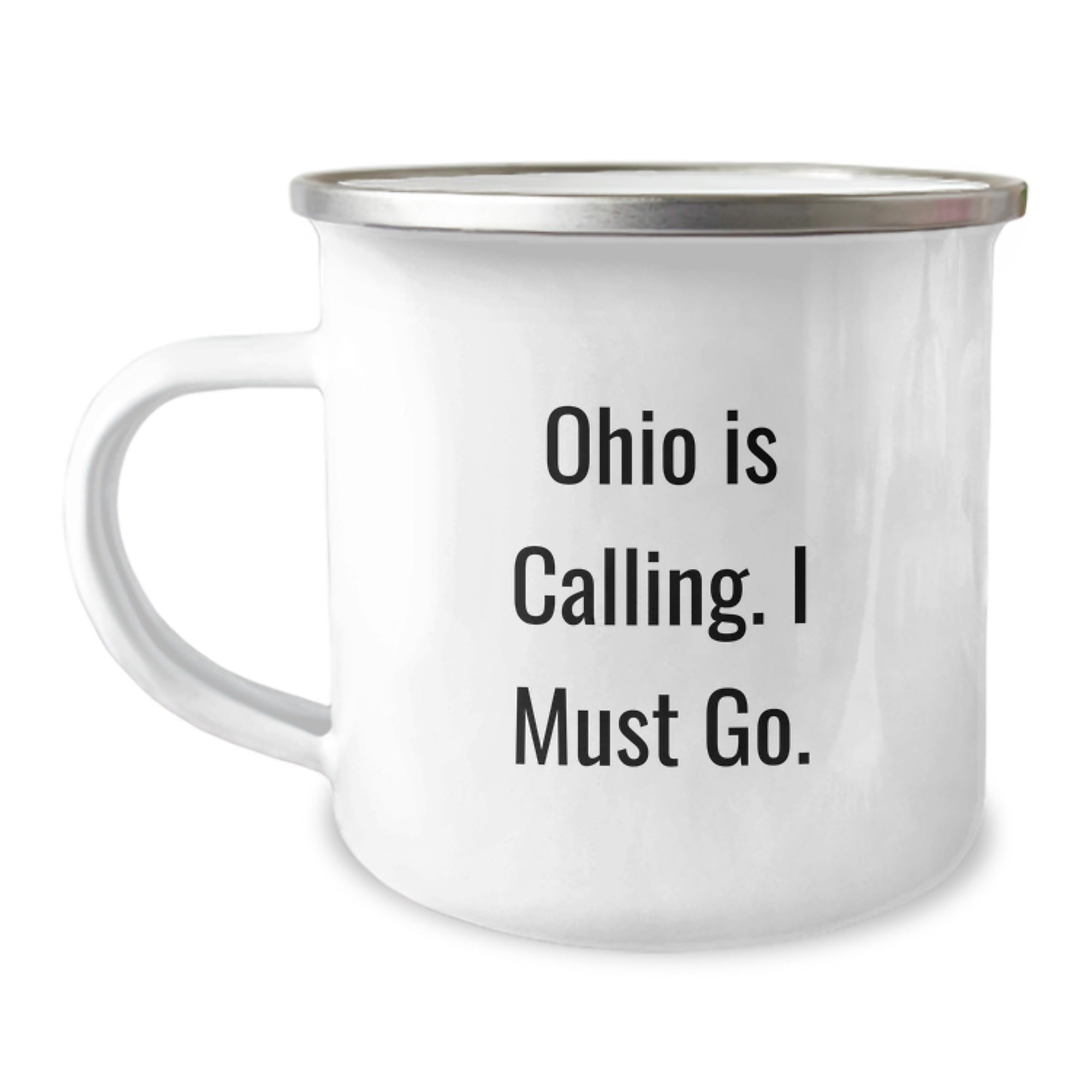 Ohio Camping Mug Funny Quote Gifts from Friends for Men and Women Birthday Unique Presents - Image 1