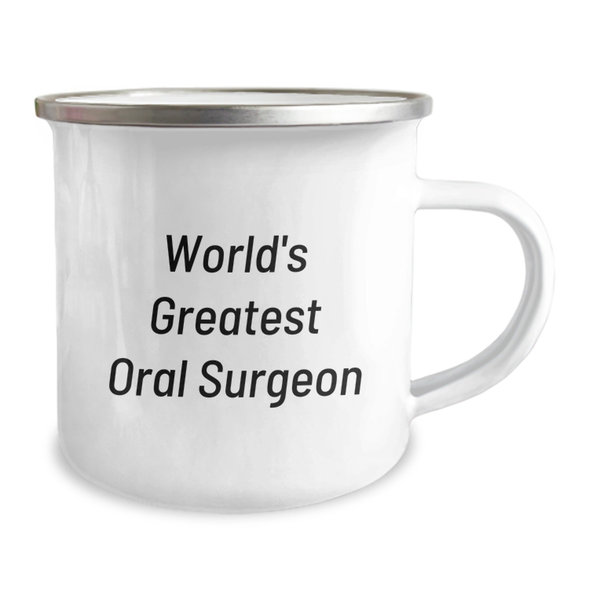 Funny 'World's Greatest Oral Surgeon' Camping Mug for Friends and Family, Unique Christmas Unique Gifts from Men to Oral Surgeon, Best Oral Surgeon Mug for Oral Surgeon - Image 2
