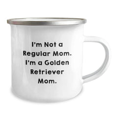 Golden Retriever Dog Mom - Funny Quote Camping Mug Gifts from Mom to Golden Retriever Dog Lover, Unique Christmas Unique Gifts for Friends, Family, or Coworkers - Image 2