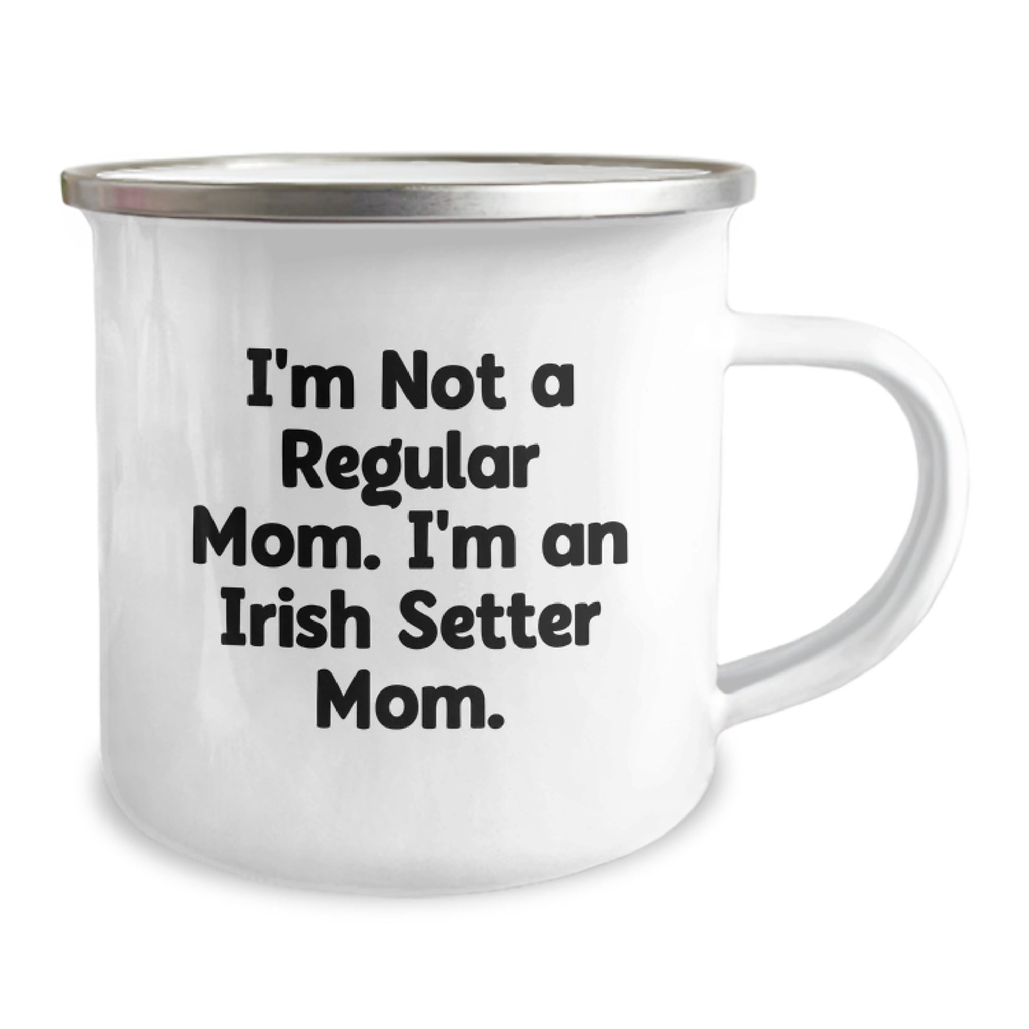 Funny Irish Setter Dog Gifts from Mom Christmas Unique Mugs for Irish Setter Dog Lovers, 'I'm Not A Regular Mom. I'm An Irish Setter Mom.' - Image 2