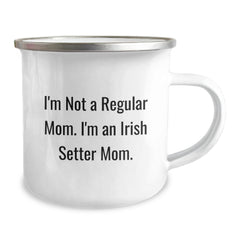 Unique Irish Setter Dog Camping Mug Gifts from Mom Funny Quirky Christmas - Image 2