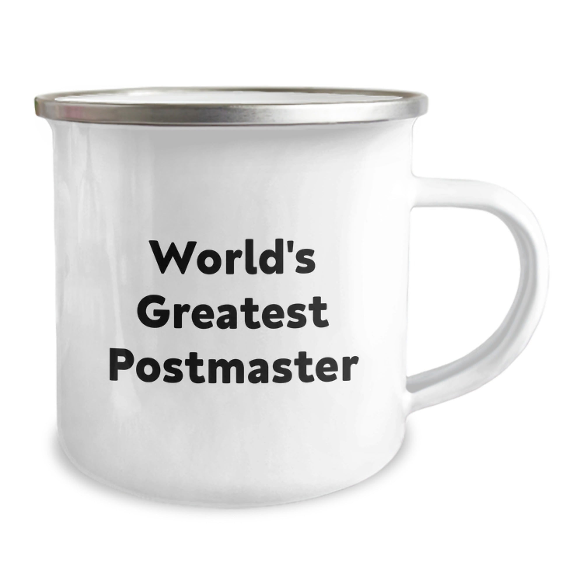 Funny 'World's Greatest Postmaster' Christmas Camping Mug Gifts from Men to Postmaster, Perfect Unique Gift for Postmaster Enthusiasts - Image 2