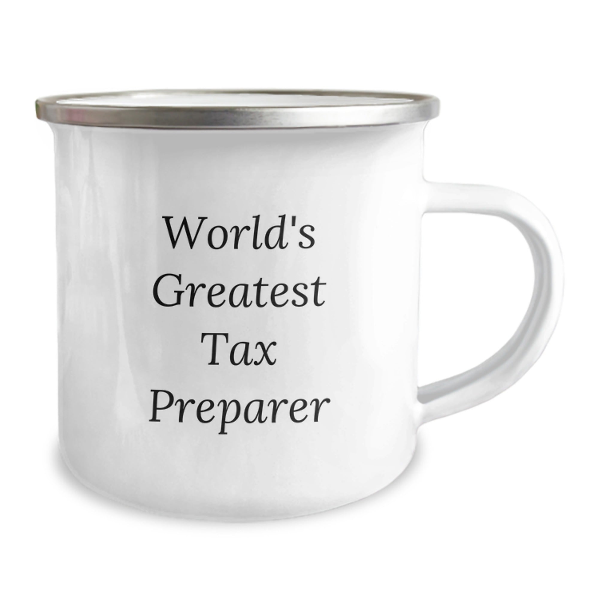 Funny World's Greatest Tax Preparer Gifts for Women Camping Mug, Perfect for Christmas Unique Gifts from Friends to Tax Preparer - Image 2