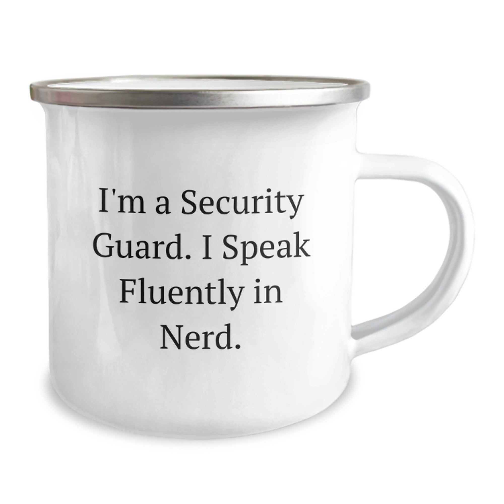 Funny Security Guard Gifts for Men from Friends - Inspirational Camping Mug for Graduation - Image 2