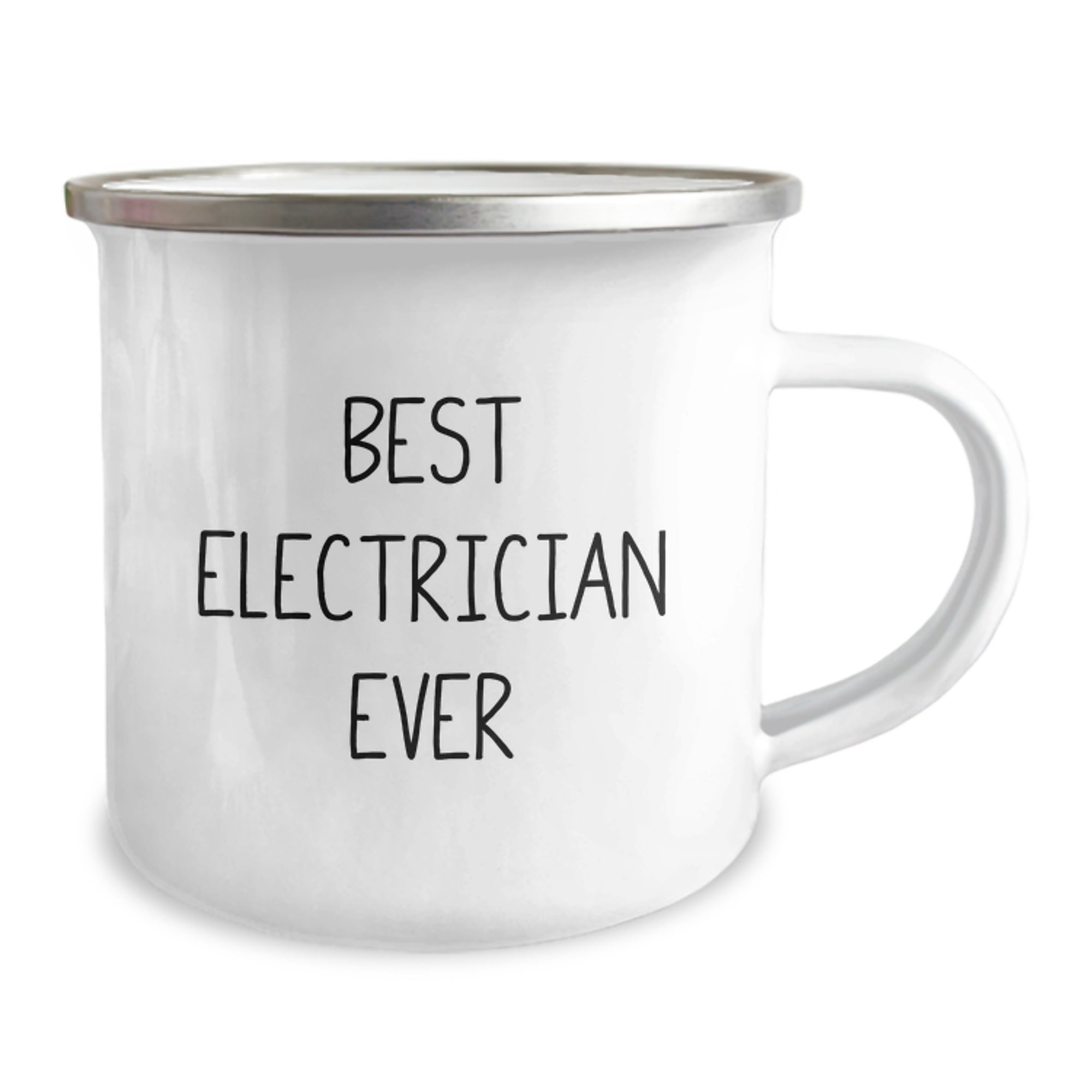 Funny Electrician Gifts from Friends for Electrician Graduation with Camping Mug - Best Electrician Ever Quote - Image 2