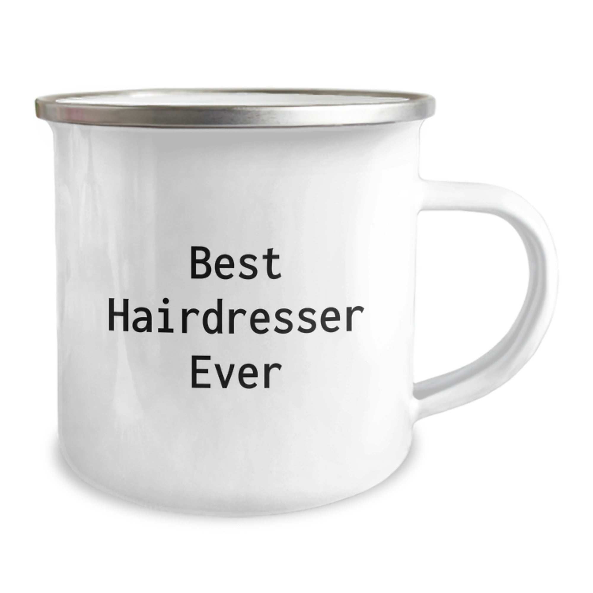 Hairdresser's Close Friend Gifts from Family to Best Hairdresser Ever, Camping Mug for Graduation - Image 2
