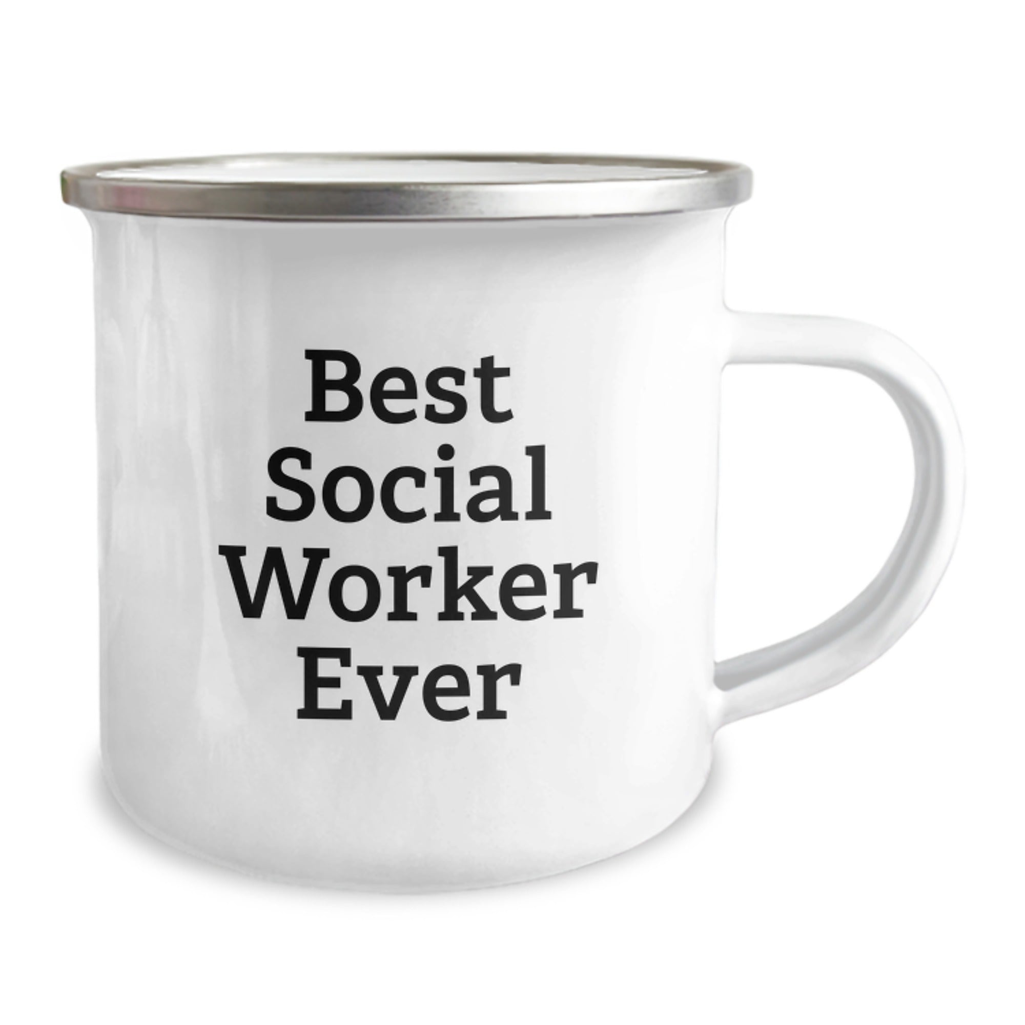 Best Social Worker Ever Funny Camping Mug Gifts from Friends to Social Worker Birthday Unique - Image 2
