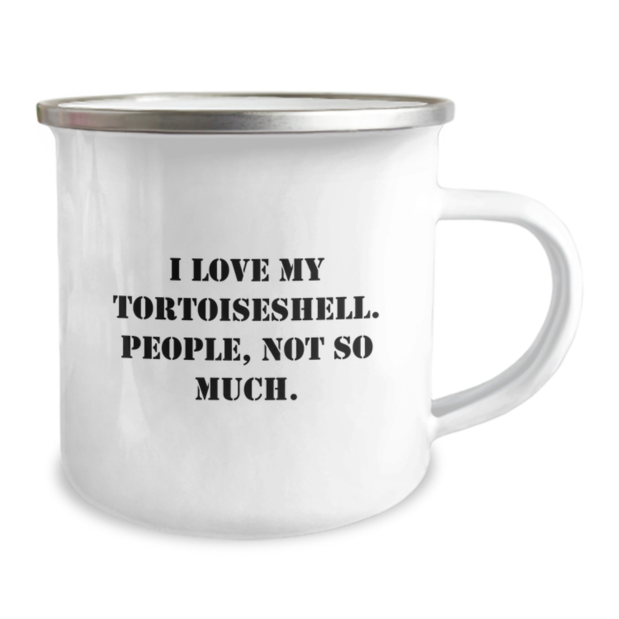 Tortoiseshell Cat Lover Gifts, Funny Graduation Camping Mug, Gifts from Friends to Family, Perfect for Women - I Love My Tortoisell, People Not So Much - Image 2