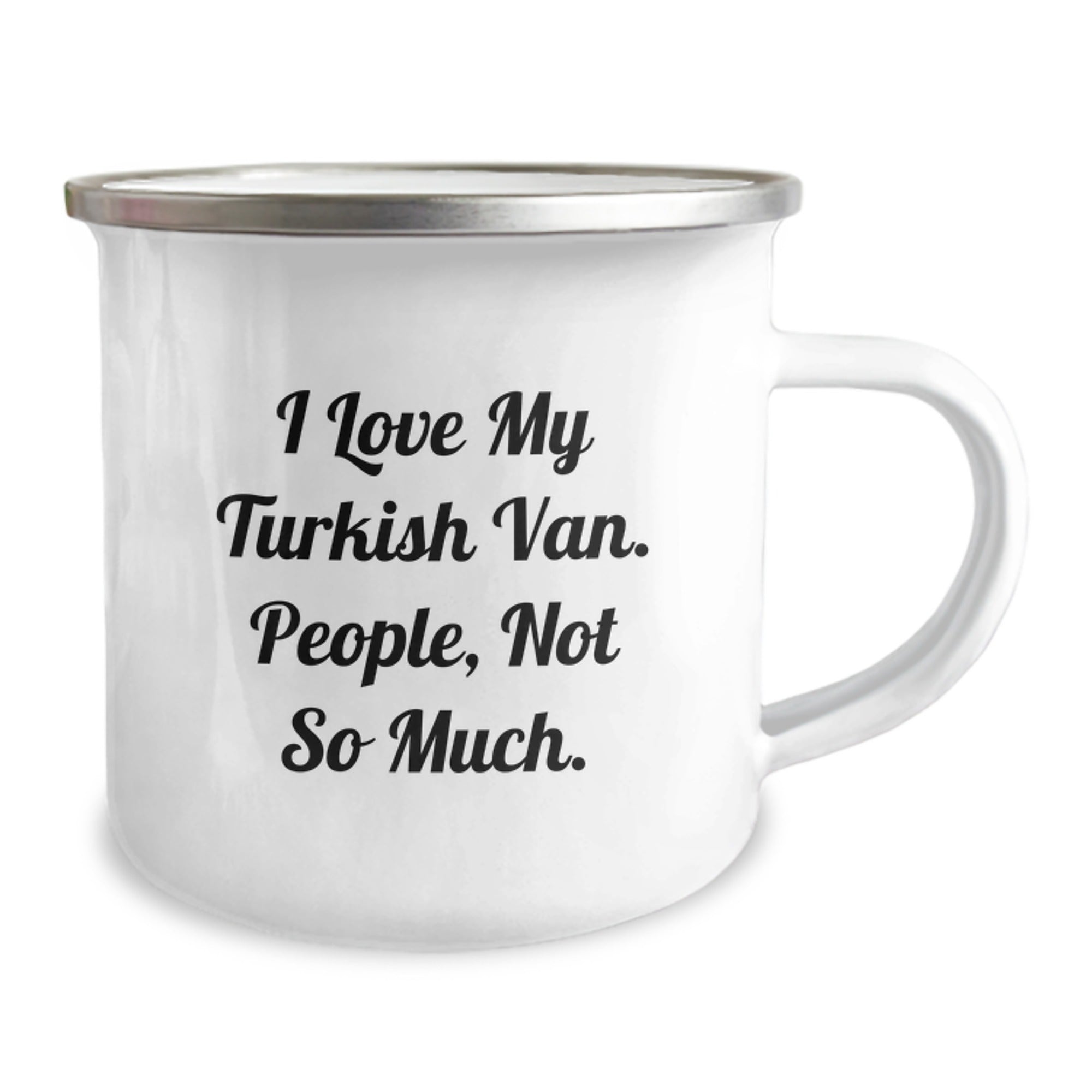Turkish Van Cat Lovers, You'll Love This! Funny Camping Mug Gifts from Friends, Coworkers, Family, Birthday Unique Gifts for Men, Women, Turkish Van Cat Enthusiasts - Image 2