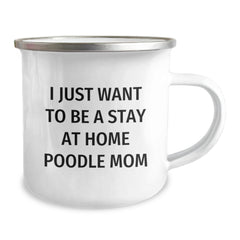 Funny Poodle Dog Mom Gifts from Men to Women Christmas Unique Presents - Image 2