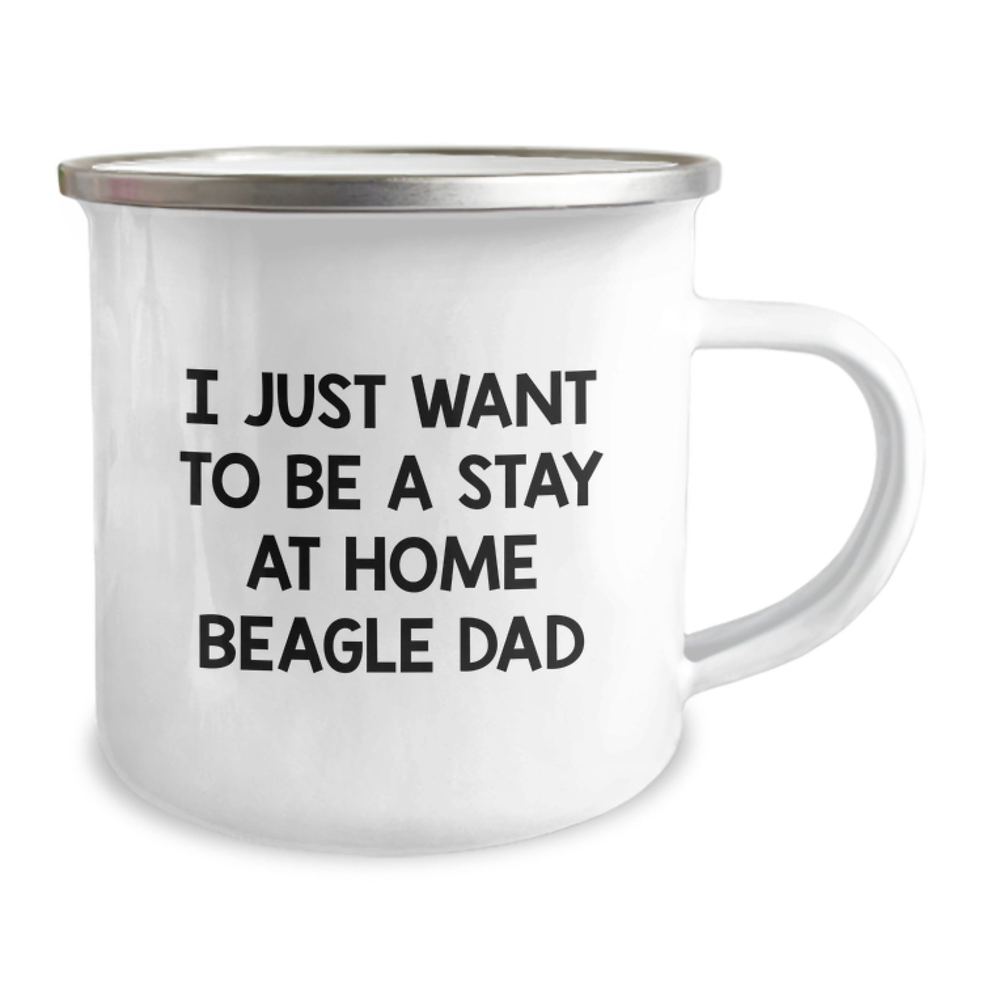 Funny Beagle Dog Gifts for Men from Dad I Just Want To Be A Stay At Home Beagle Dad Graduation Unique Gifts for Him - Image 2