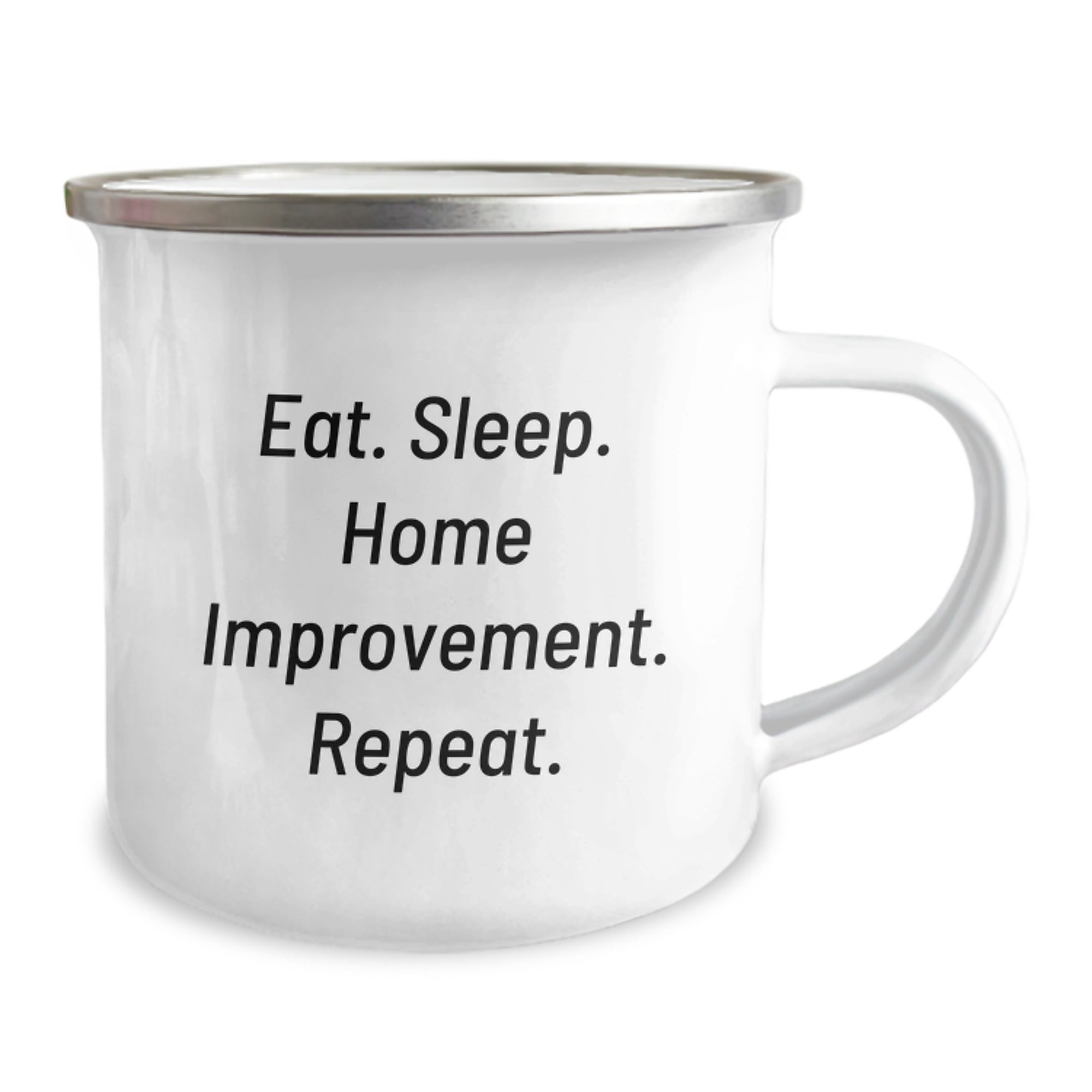Funny Home Improvement Camping Mug Gifts for Home Improvement Enthusiasts, Eat. Sleep. Home Improvement. Repeat., Perfect Graduation Unique Gifts from Family to Friends - Image 2