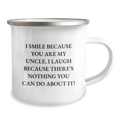 Funny Uncle Gifts, Camping Mug for Uncle, Unique Christmas Unique Gift Idea from Family - Image 2