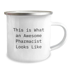 Funny Graduation Gifts for Pharmacist Men, Unique Camping Mug from Friends and Family - Image 2