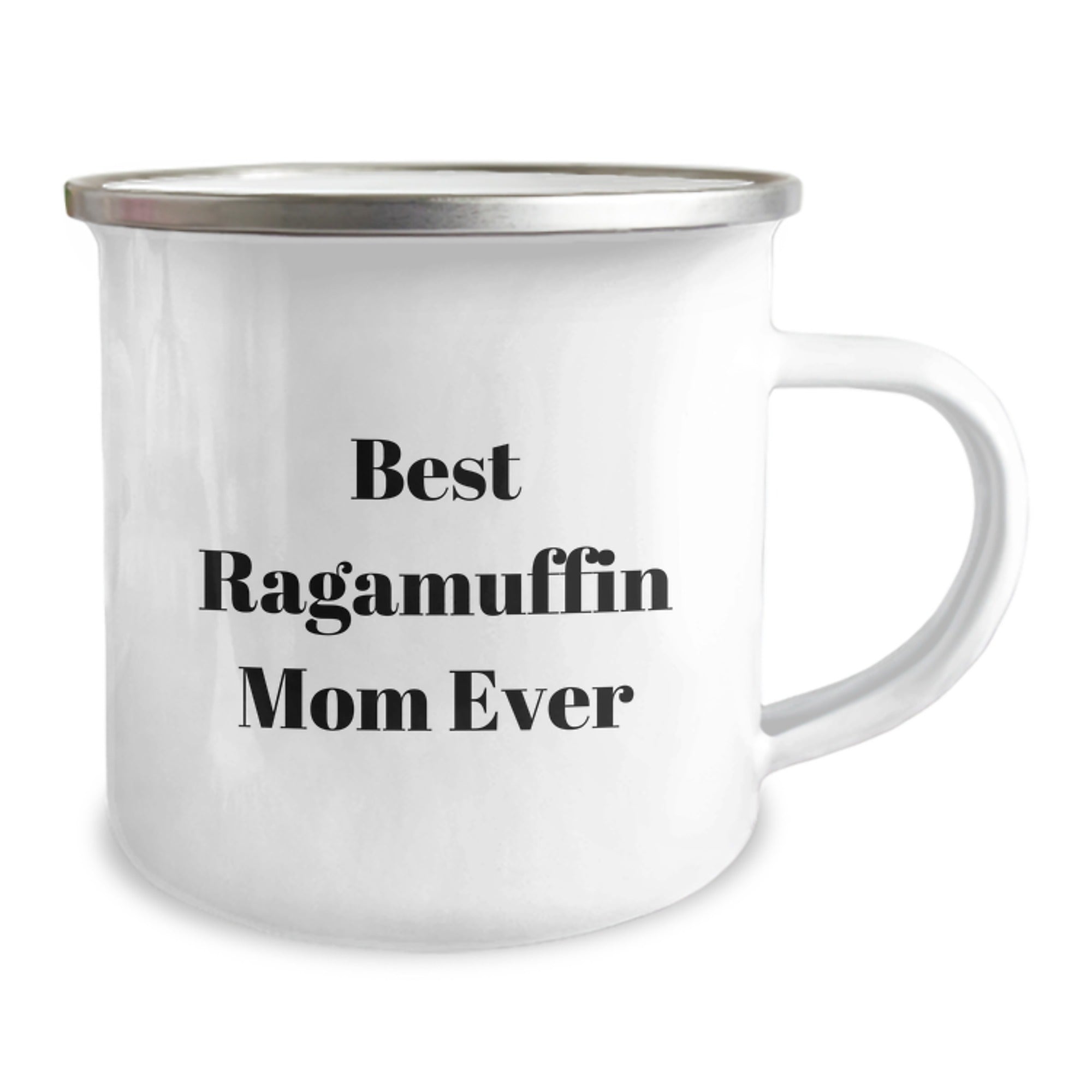 Ragamuffin Cat Mom Funny Gifts from Friends for Graduation Unique Camping Mug - Image 2