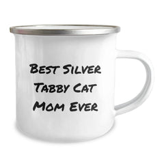 Funny Silver Tabby Cat Mom Gifts from Men, Women, Family and Friends for Graduation Unique Gifts - Image 2