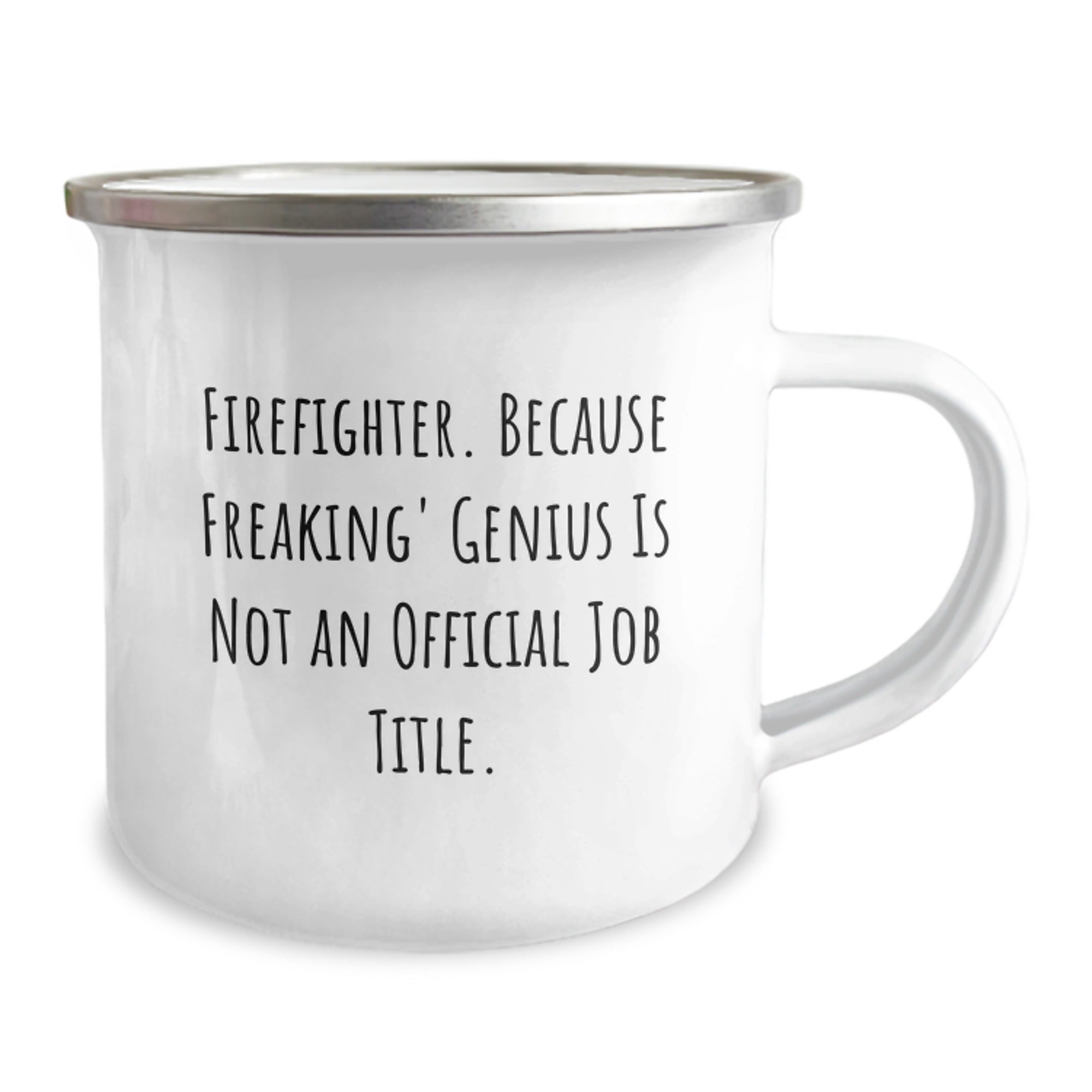 Funny Firefighter Gifts from Men to Firefighter Friends - Christmas Unique Gifts for Firefighters Camping Mug - Image 2
