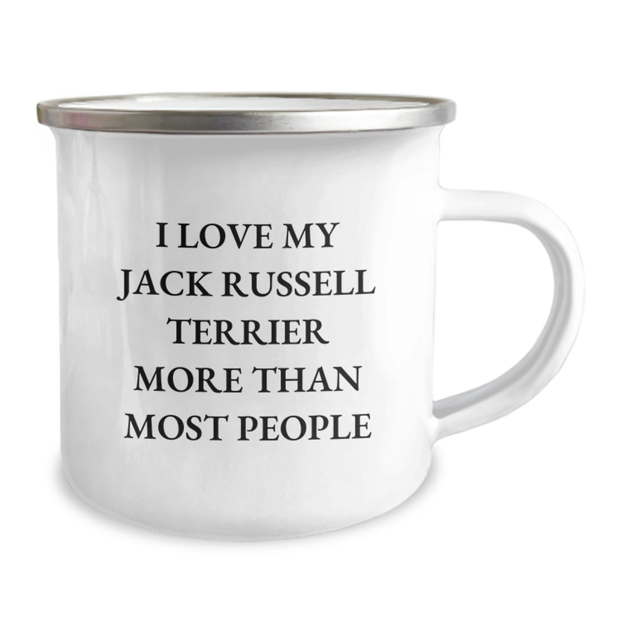 Cute Jack Russell Terrier Dog Camping Mugs, Funny Love Quote Gifts from Men to Friends, Valentine's Unique Ideas for Women - Image 2