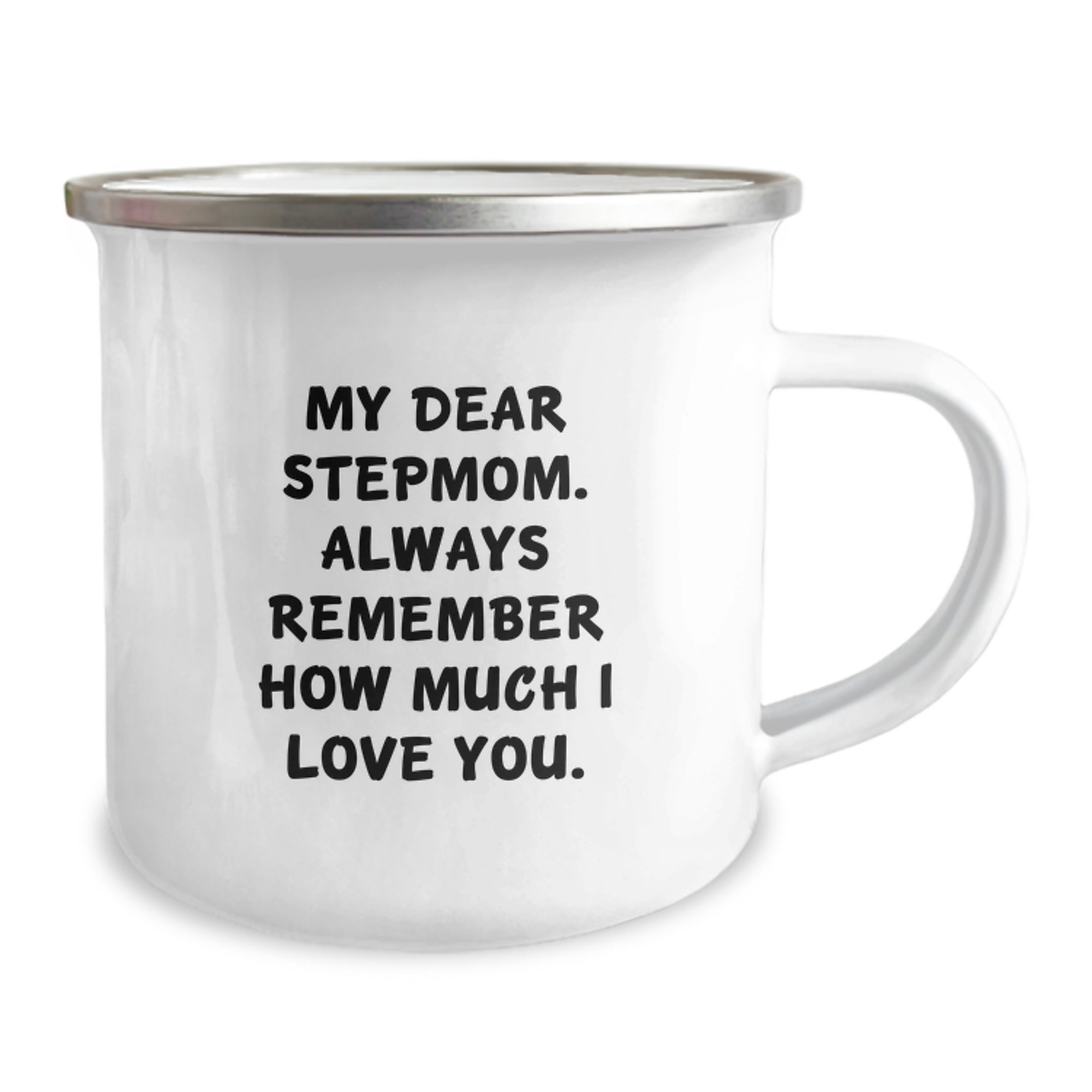 Funny Stepmom Gifts from Family, My Dear Stepmom Camping Mug Birthday Unique Gifts - Image 2