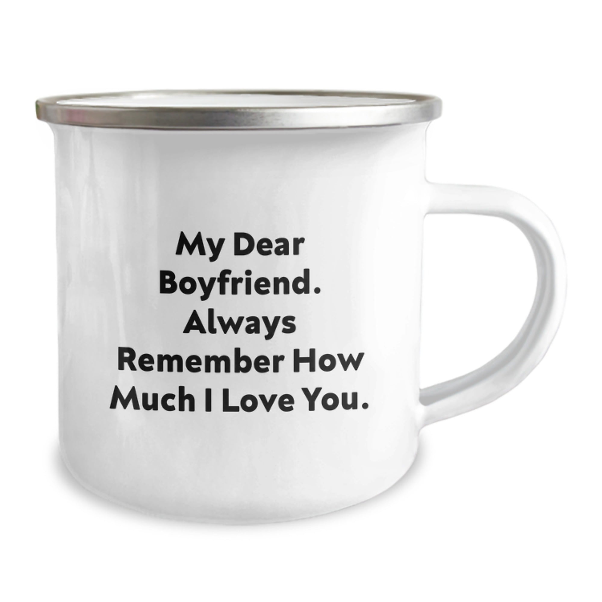 Funny Sweetheart Gifts for Him, My Dear Sweetheart Always Remember How Much I Love You, Christmas Unique Camping Mug - Image 2