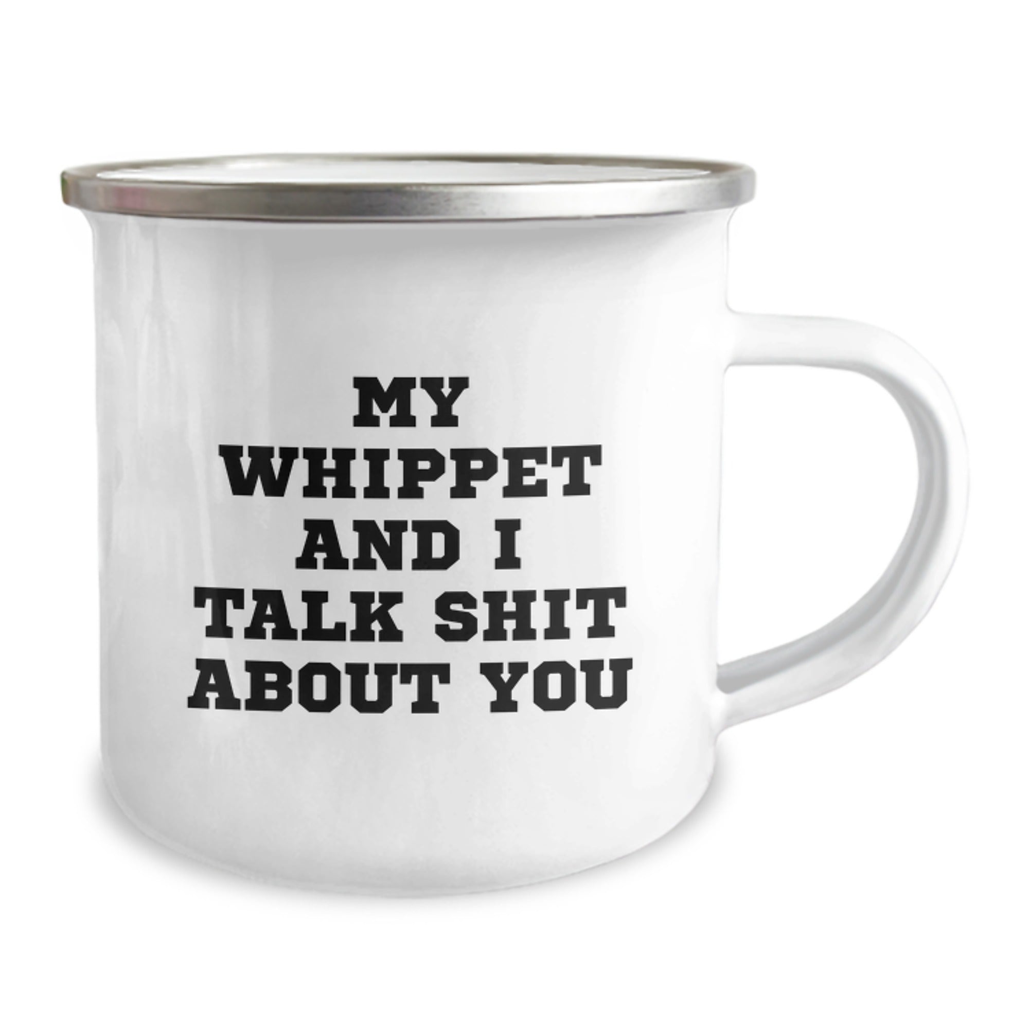 Whippet Dog Lover's Funny Camping Mug for Valentine's - Gifts from Men to Women, Friends, or Family - Image 2