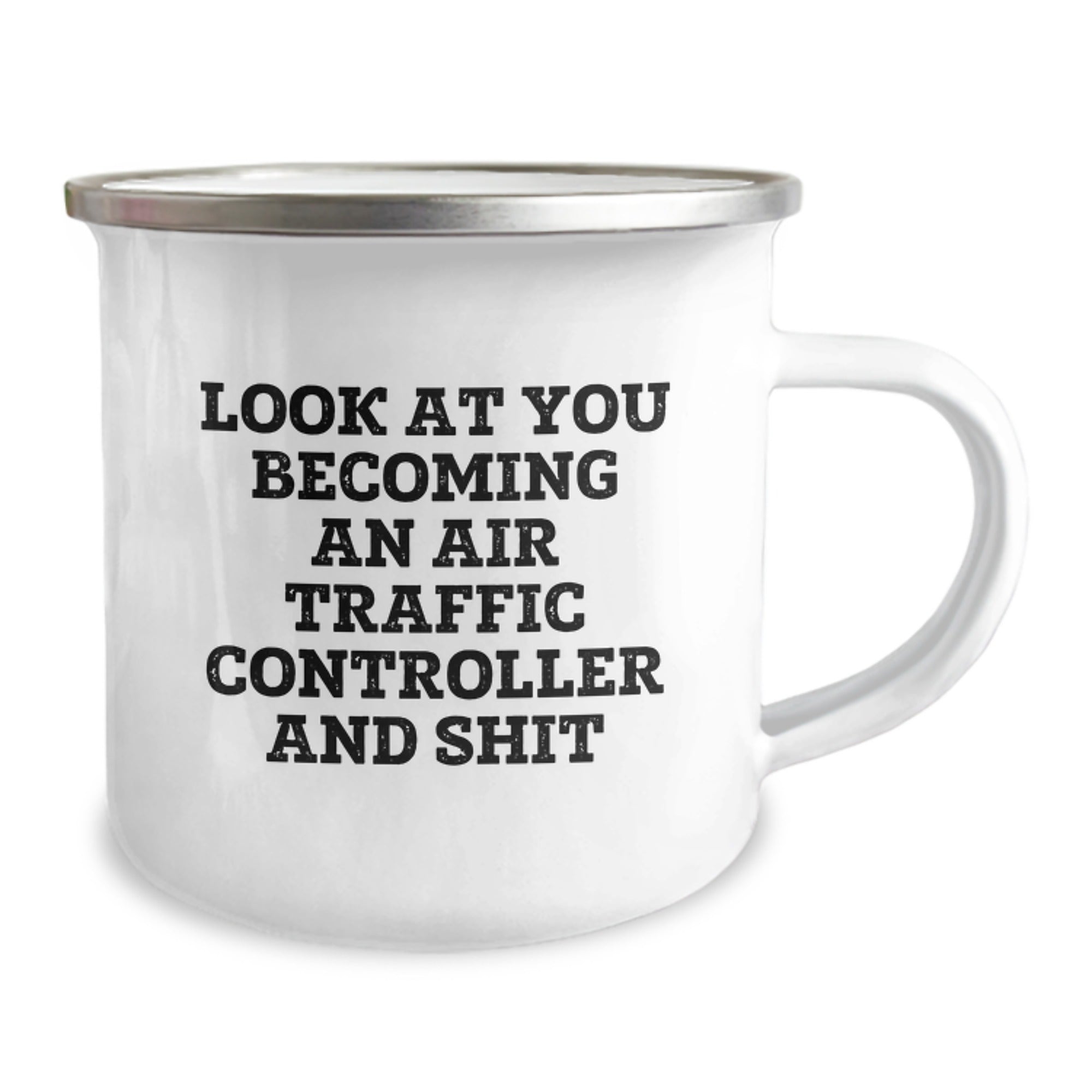 Funny Air Traffic Controller Gifts from Friends for Men, Unique Christmas Mugs with Inspirational Quotes, 12 oz Stainless Steel Coffee Mug - Image 2