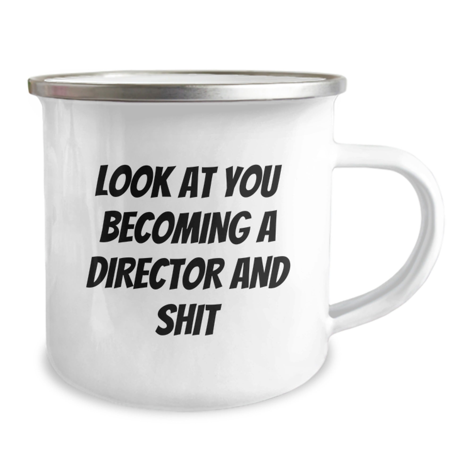 Funny Director Gifts from Friends and Family - 'Look At You Becoming A Director And Shit' Christmas Unique Director Mug - Image 2