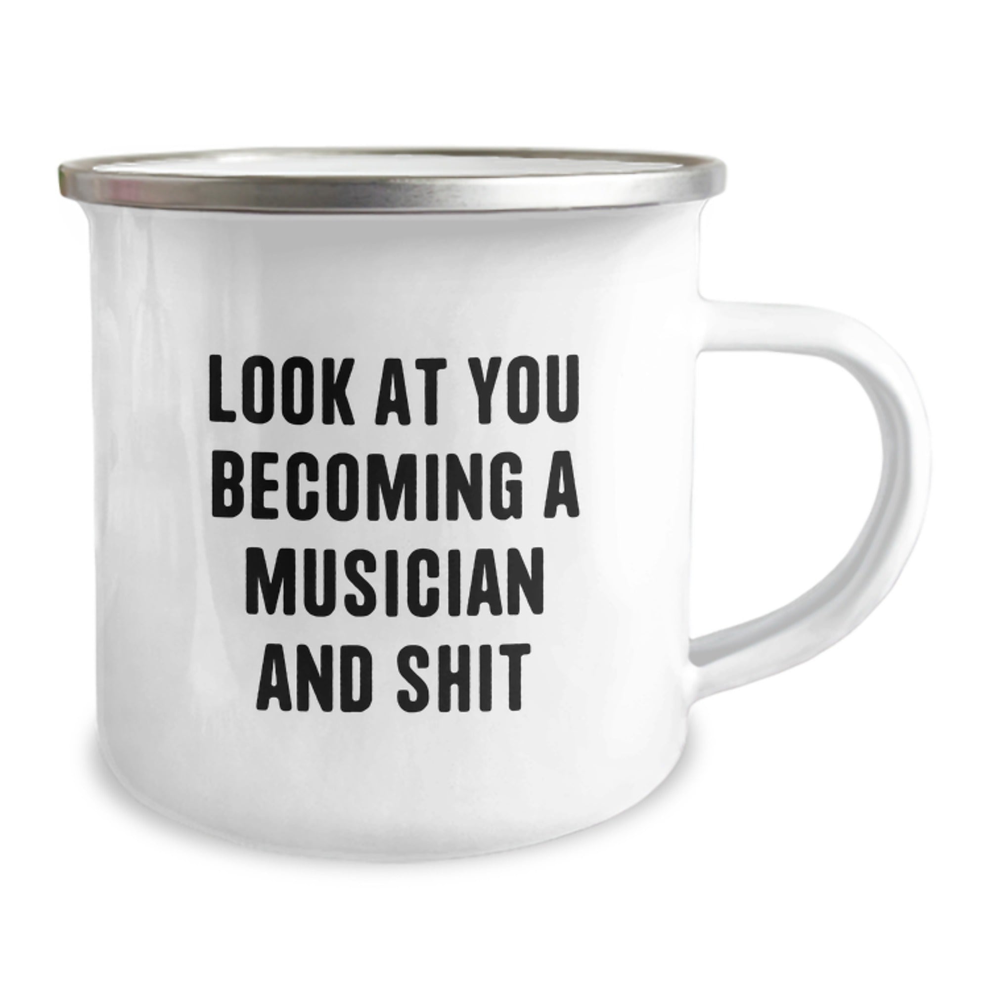 Funny Musician Camping Mug Gifts from Friends for Christmas Unique Presentations - Image 2