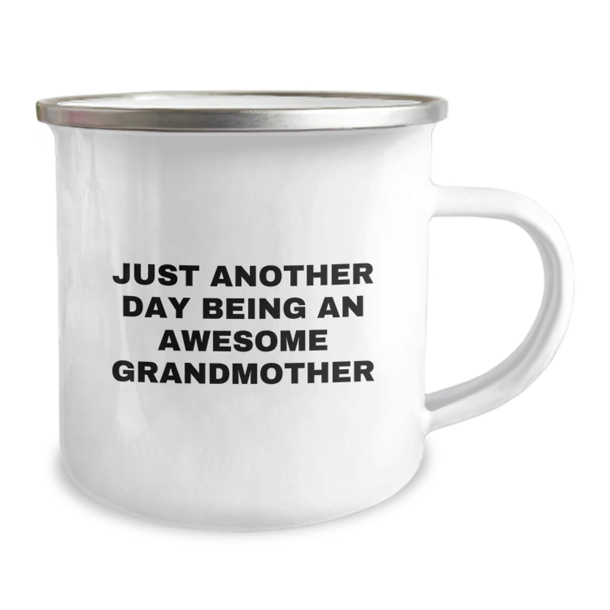 Funny Grandmother Gifts from Family on Christmas Unique Gifts, Camping Mug, Inspirational Just Another 'Day Being An Awesome Grandmother' - Image 2