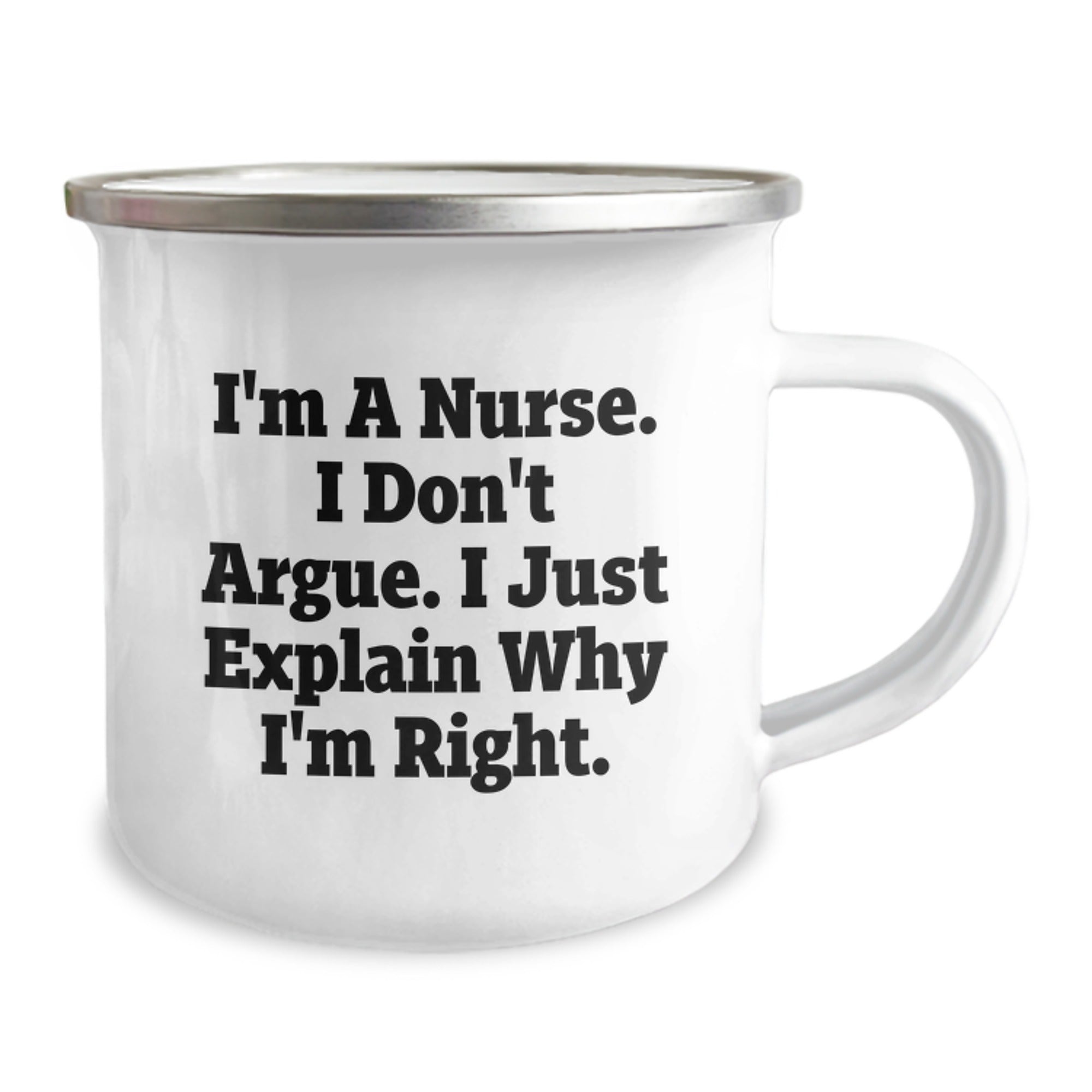 Funny Nurse Gifts for Men and Women, Camping Mug with Inspirational Quote, Gifts from Friends, Family and Coworkers - Image 2