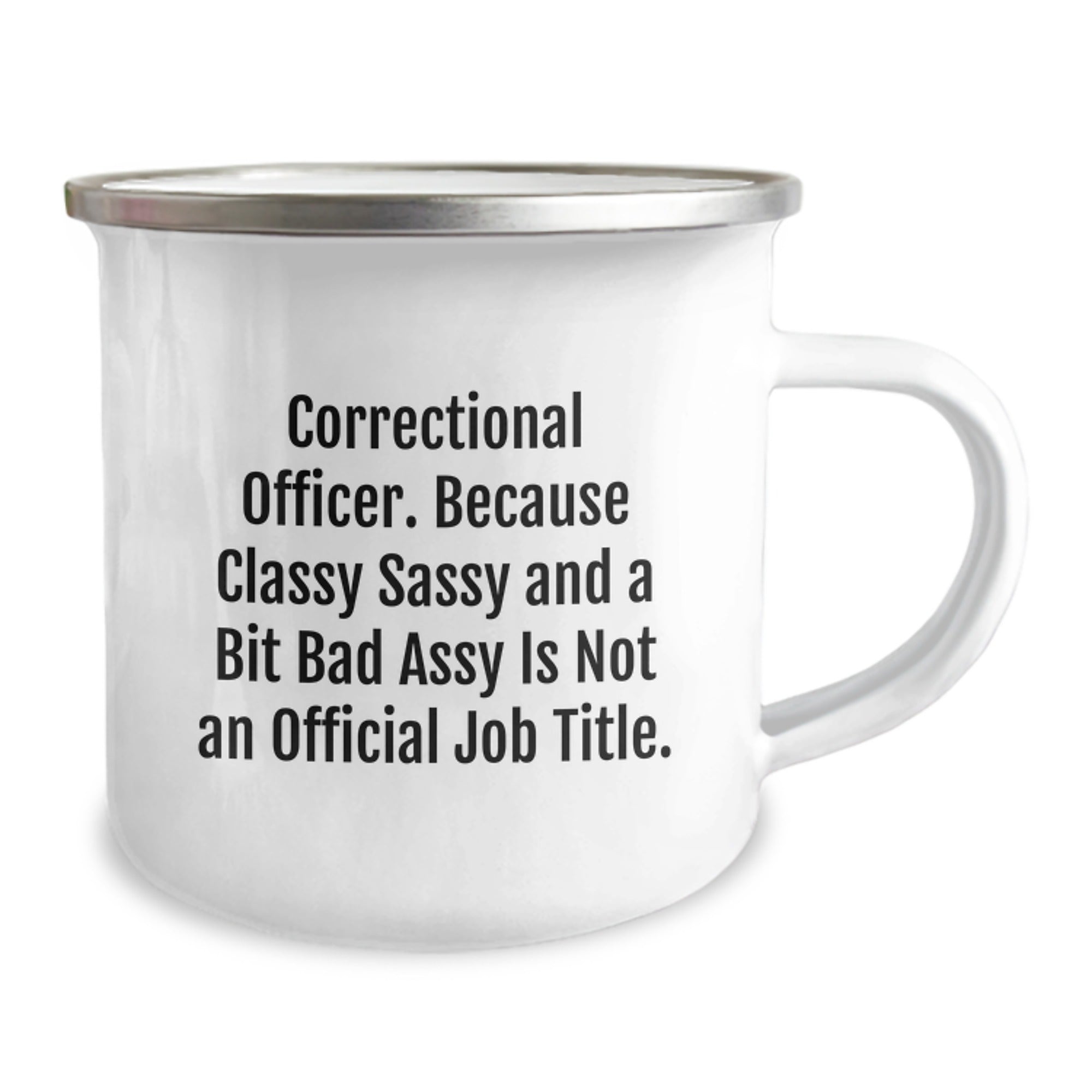 Funny Correctional Officer Gifts from Friends for Men - Correctional Officer Camping Mug, Unique Christmas Unique Gifts for Correctional Officer, Sassy Correctional Officer Quote - Image 2