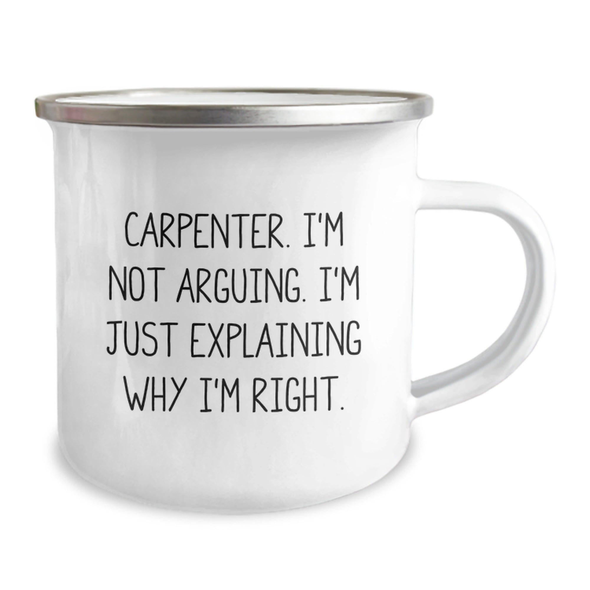 Funny Carpenter Gifts from Friends for Christmas Unique Camping Mugs - Image 2