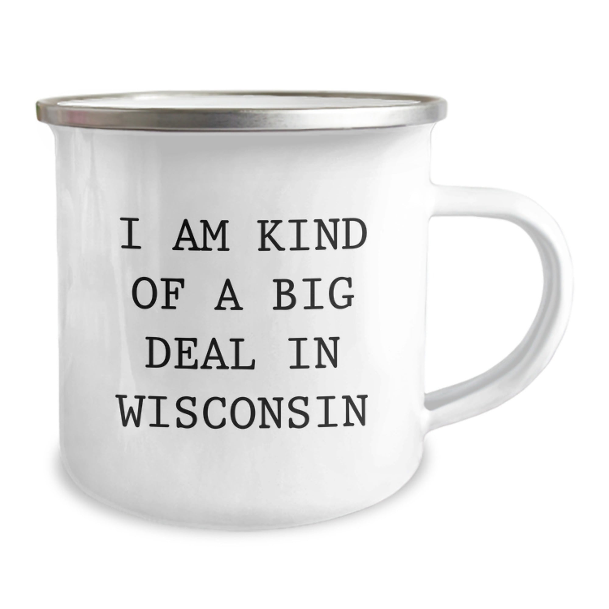 Wisconsin Gifts for Family - I'm Kind Of A Prime Selection In Wisconsin Funny Camping Mug, Perfect for Christmas - Image 2